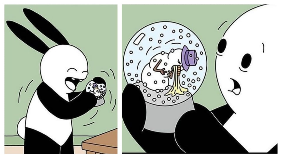 Králíček a jeho komiksové příběhy